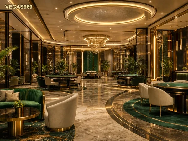 Tampilan lobby game vegas969 dengan berbagai kategori permainan